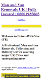 Mobile Screenshot of driver-with-van.co.uk